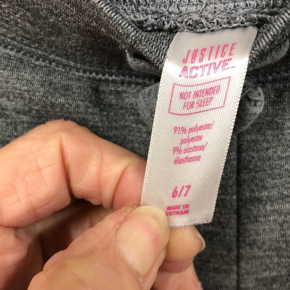 Justice girls joggers